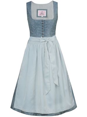 Dirndl Eggenthal 70cm Länge capriblau