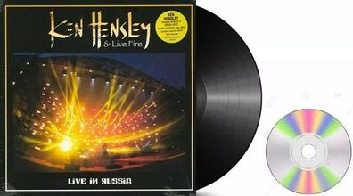 Ken Hensley - "Live In Russia" (2LP+DVD-Video) SEALED