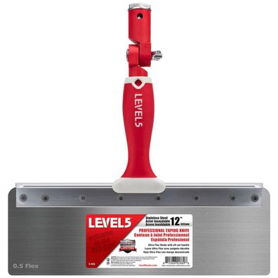 LEVEL5 Fassadenspachtel 305mm/12" Flex Klinge Edelstahl Offset Griff 5-385