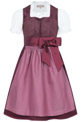 Kinderdirndl Royce bordeaux