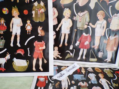 J.F. Schreiber Reprint Esslingen Wien JFS 72350 Ankleidepuppen -Auswahl