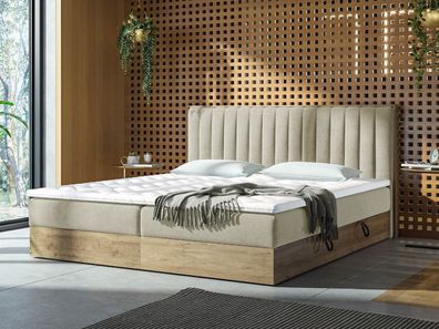 Boxspringbett Harmony Bettkasten Doppelbett Polsterbett Schlafzimmer M24