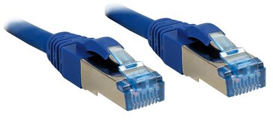 Lindy 47151 Cat6A S/FTP PIMF LSOH, blau, 5.00m Patchkabel