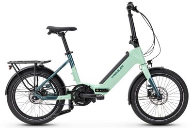 Kreidler Klapp-Elektro-Fahrrad Compact Fold Bosch Perf. 75NM 500Wh 5-Gang Nabe Riemen