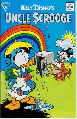 Uncle Scrooge # 214 (Carl Barks) (USA, 1987)