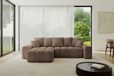 Couch mit Schlaffunktion, Wohnzimmer - Wohnlandschaft ENIL-L