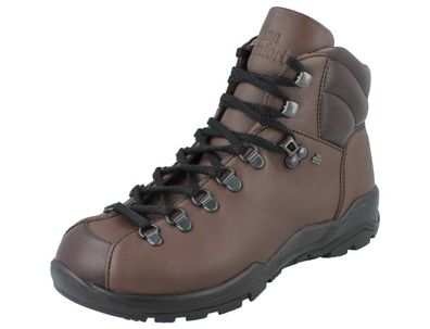 FINN Comfort Garmisch Damen Herren Wanderschuhe braun ebony/rinde Chimera/Piper