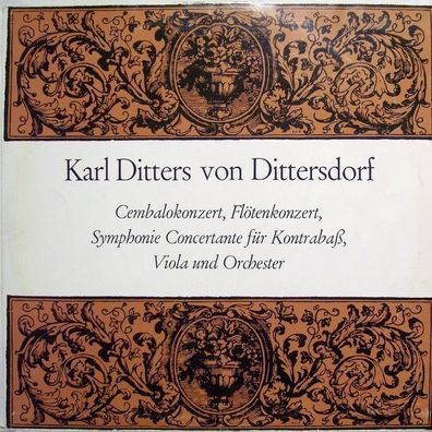 Fono-Ring SFGLP 77 754 - Carl Ditters von Dittersdorf - Cembalokonzert, Flötenk