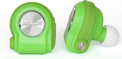 NILOX Drops In-Ear Kopfhörer Grün - Neuwertiger Zustand, sofort lieferbar