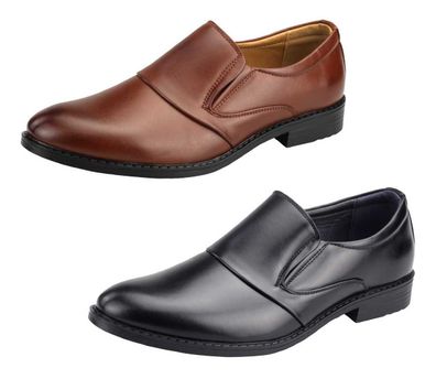 Herren Business Schuhe Slipper Halbschuhe Männer Anzugschuhe Elegant Slip-Ons