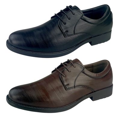 Herren Business Schnürer Halbschuhe Anzug Hochzeit Schuhe Abendschuhe 1389