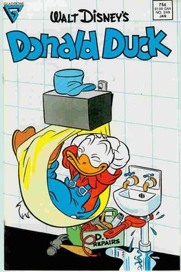 Donald Duck # 249(Carl Barks) (USA, 1987)
