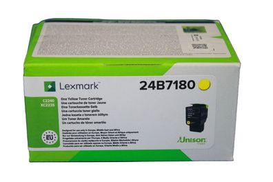 Lexmark 24B7180 Toner Yellow -A