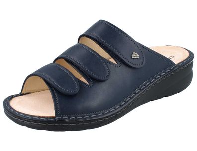 FINN Comfort Comporta Damen Pantolette Berufsschuhe antistatic blauGlattleder