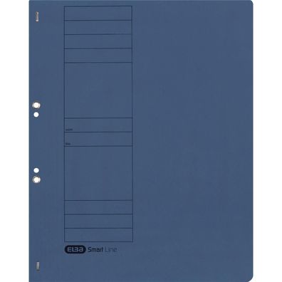 50x ELBA 100551869 Ösenhefter aus Karton, blau, voller Vorderdeckel