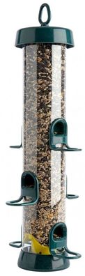 Naturschutzprodukt Futtersäule Big Easy mit Futterteller Metall Vogelprodukt H 50 cm