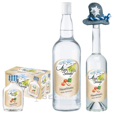 Alpenschnaps Haselnuss