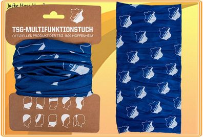 Multifunktionstuch TSG 1899 Hoffenheim Blau Tuch Schal Loop Logo Gr: 24x48cm NEU