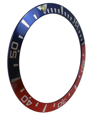 Jaguar | Verzierungsring für Lünette silbern/blau/rot J861 J860 J886 J888