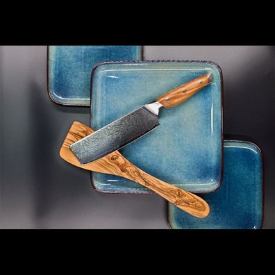 Schneidemesser | Nakirimesser | Küchenmesser | Damastmesser | Olivenholz