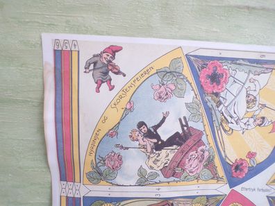 alte Bilderbogen Dänemark Til Julesraeet Alfred Jacobsens nr 9748 ua Märchen