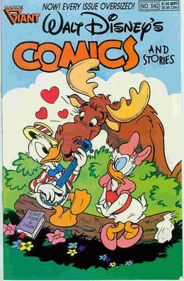Walt Disney´s Comics & Stories # 542 (Carl Barks) (USA,1989)