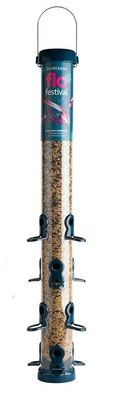Futtersäule Flo Festival ultra Blau/ Petrol Vogelprodukt H 102 cm Inhalt 5,2 l