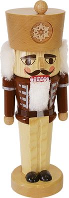 Richard Glaesser Traditioneller Nußknacker in Naturholz aus Seiffen im Erzgebirge