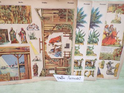 Aufstellbild Modellbaubogen Krippen JFS Schreiber