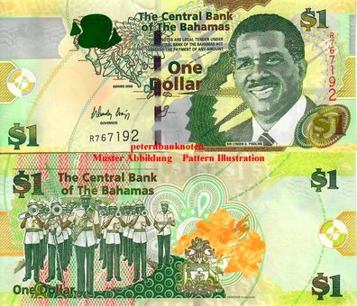 Bahamas 1 Dollar 2008 Unc. P 71 6301#
