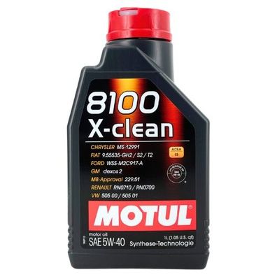 Motul 8100 X-clean 5W-40 1 Liter