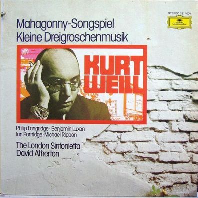 Deutsche Grammophon 2811 008 - Kurt Weill, avid Atherton (2), ondon Sinfonietta