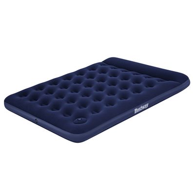 Doppelluftbett mit integrierter Fußpumpe 203 x 152 x 28 cm