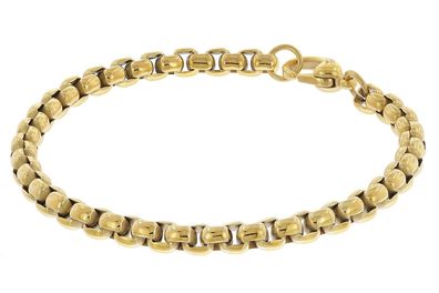 Boccia Schmuck Unisex-Armband Titan Goldfarben 03064-02