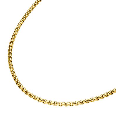 Boccia Schmuck Damencollier Titan Goldfarben 4 mm 08085-02