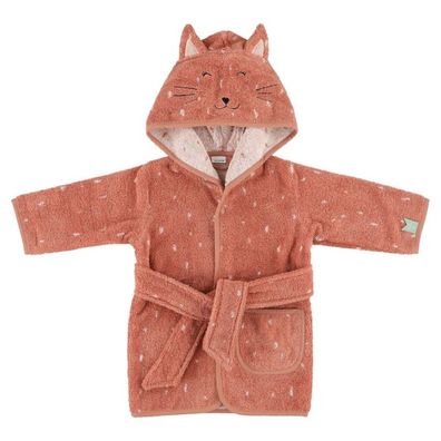 Trixie Baby 11-608 - Bademantel - Mrs. Cat, Mr. Dino, Mrs. Rabbit - Kinderbademantel