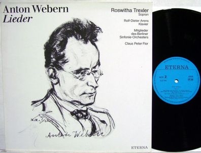 Eterna 8 27 998 - Anton Webern, oswitha Trexler, olf-Dieter Arens, erliner Sinfo