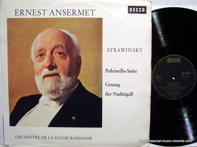 DECCA SXL 2188 - Igor Stravinsky, Ernest Ansermet, L'Orchestre De La Suisse Roma