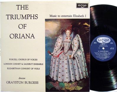 Argo ZRG 643 - The Purcell Consort Of Voices, ondon Cornett And Sackbut Ensemble