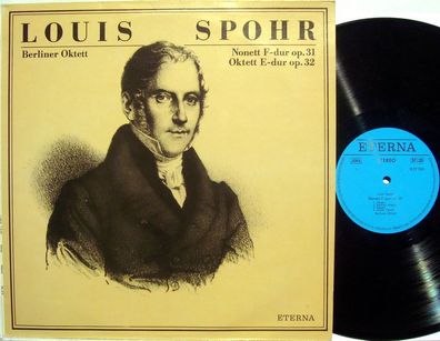 Eterna 8 27 763 - Louis Spohr, Berliner Oktett - Nonett F-dur Op. 31 / Oktett E