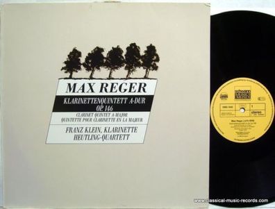 Schwann Musica Mundi VMS 1045 - Max Reger, Franz Klein, Heutling-Quartett - Klar