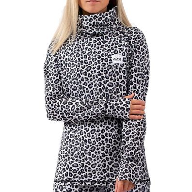 EIVY Women Funktionslongsleeve Icecold Gaiter snow leopard