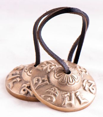 Zimbeln Mantra &Oslash; 6 cm Tibet Meditation Klangtherapie Klangheilung