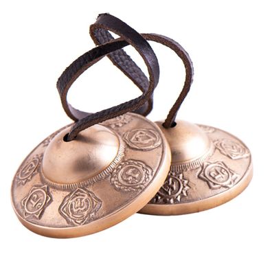 Zimbeln Chakra &Oslash; 6,5 cm Tibet Meditation Klangtherapie Klangheilung