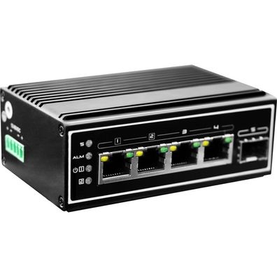 LevelOne Switch 4x GE IGP-0502 Industrie xGSFP 120W 4xPoE