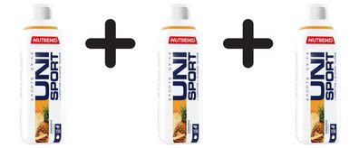 3 x Nutrend Unisport, Pineapple - 1000 ml
