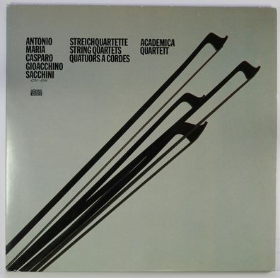Schwann Musica Mundi VMS 720 - Antonio Sacchini, Cvartetul Academica - String Qu