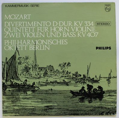 Philips 839 707 LY - Wolfgang Amadeus Mozart, Philharmonisches Oktett Berlin - D