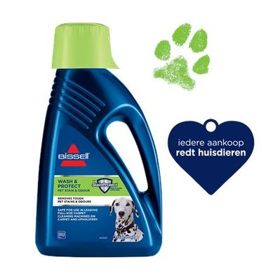 Bissell | Wash &amp; Protect Haustier-Formel | 1500 ml | 1 Stück