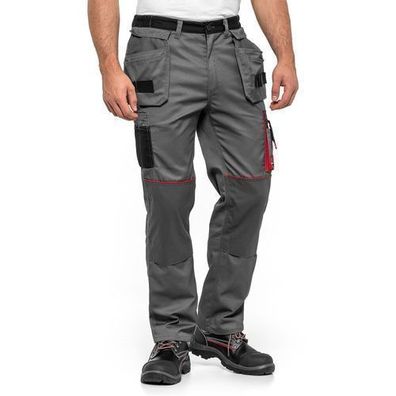 Arbeitshosen Monteurhosen Outdoorhosen Arbeitskleidung Grau Gr. 48-56 Lennox